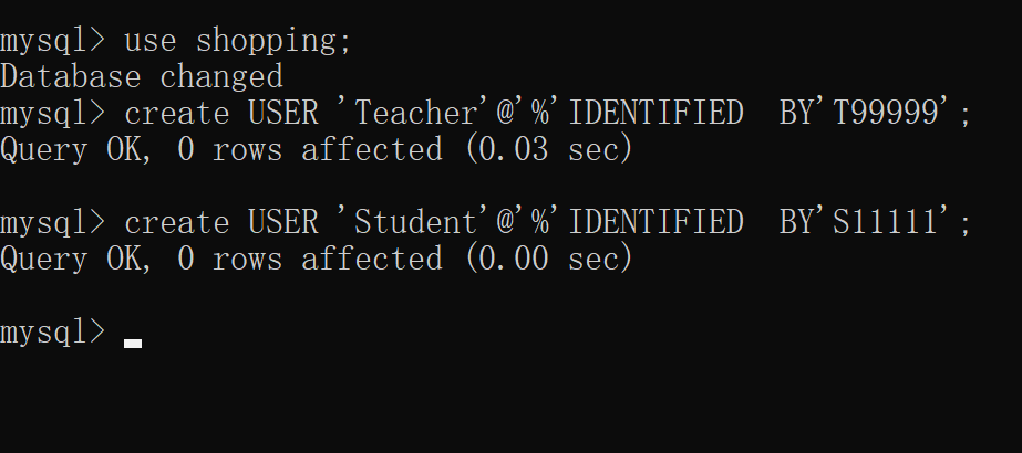640-288 《MySQL数据库应用》实训操作3.4