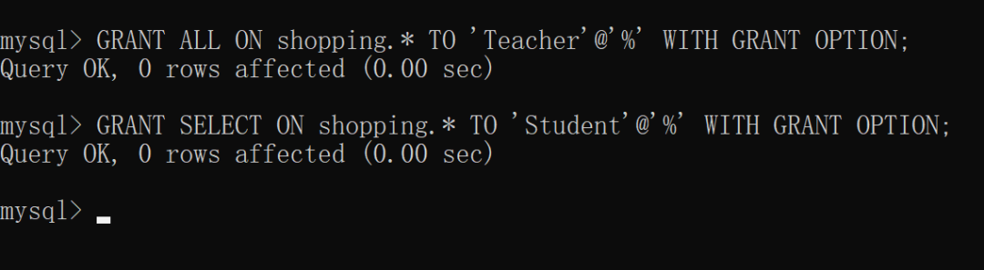 640-289 《MySQL数据库应用》实训操作3.4