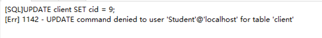 640-303 《MySQL数据库应用》实训操作3.4